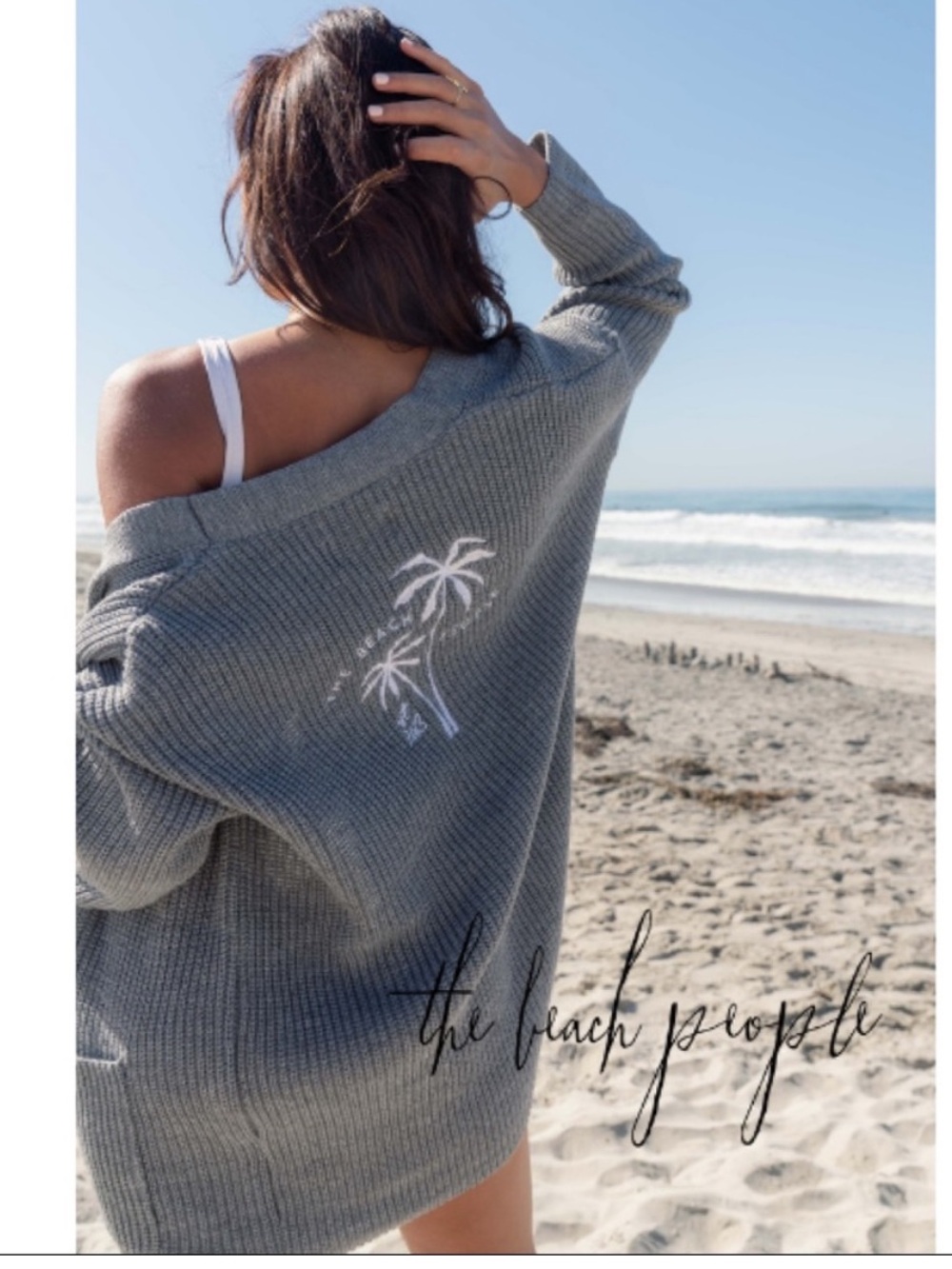 The Beach People Twin Palms Cardigan